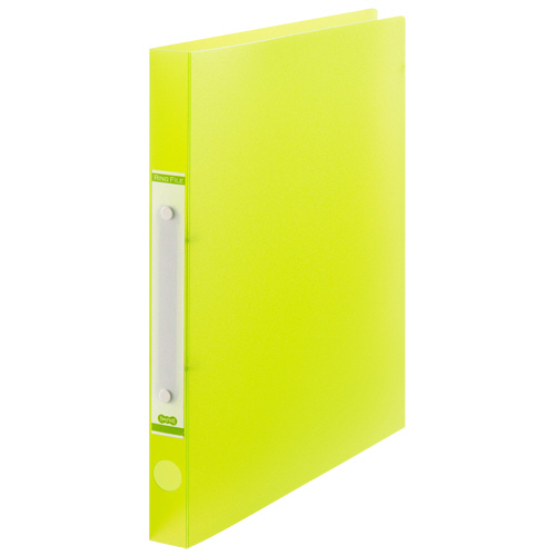 Oﾘﾝｸﾞﾌｧｲﾙ A4ﾀﾃ 2穴 150枚 ﾘﾝｸﾞ内径20mm背幅28mmｸﾞﾘｰﾝ 1ｾｯﾄ(10冊)画像