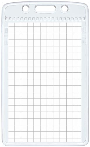 名札ケース　名刺ＩＤカード用タテ型チャック付５０枚画像