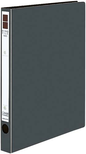 リングファイル＜ＥＲ＞濃灰Ａ４縦背幅２９ｍｍ　５冊画像