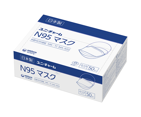 N95マスク　ダックビルタイプ（NIOSH認証）　1箱（50枚入）画像