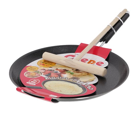 TAKAGIIH対応ファイバーラインクレープパン24cm＆トンボセット