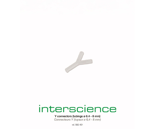 6.4mm チューブ用Yコネクター 6個入画像
