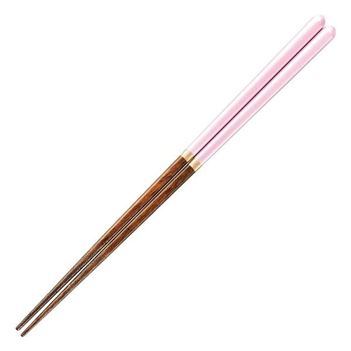 箸 23cm 誕生石 木製 天然木 ウレタン塗装 4月ダイヤモンド画像