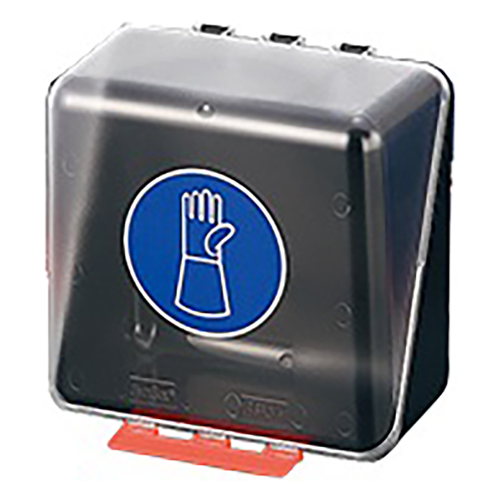 保護手袋用(ロング)安全保護用具保管ケース　クリア画像