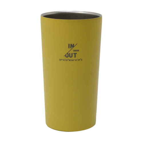 真空ステンレスタンブラー 450ml マスタード画像