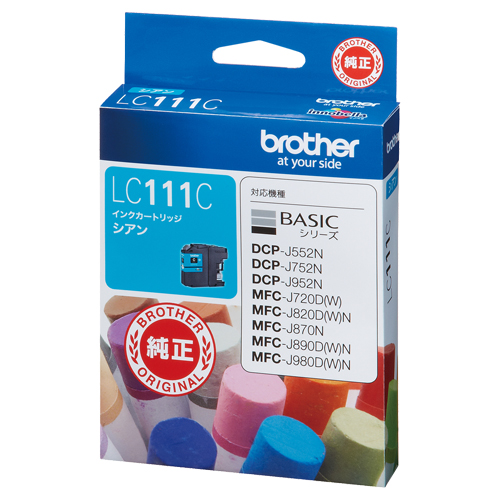 ｲﾝｸｶｰﾄﾘｯｼﾞ ｼｱﾝ LC111C 1個画像