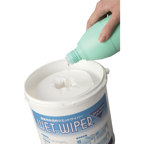 ｳｴｯﾄﾜｲﾊﾟｰ 中薄手 綿･ﾎﾟﾘｴｽﾃﾙ 160×300mm 1箱(6個)画像