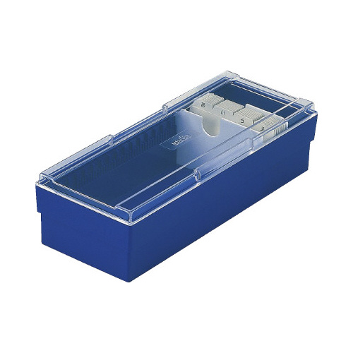 ネームカードボックス　ブルー