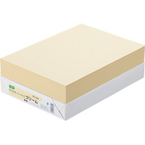 αｴｺｶﾗｰﾍﾟｰﾊﾟｰII A4 ｸﾘｰﾑ 1ｾｯﾄ(2500枚:500枚x5冊)画像