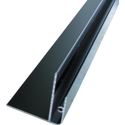 波板用ｺｰﾅ-見切(片) 2.4m ﾌﾞﾗｯｸ 1本画像