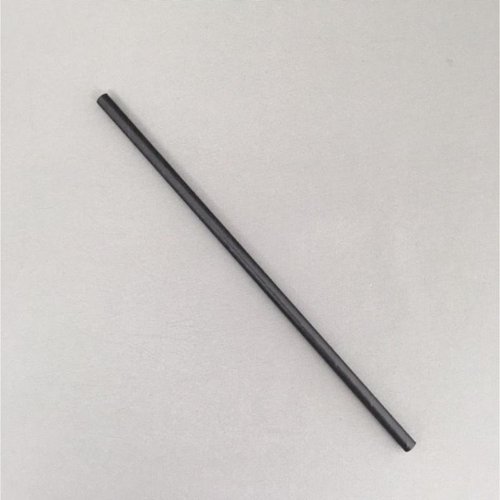 ドリンク資材 ペーパーストロー6×210黒裸 羽柴化成工業画像
