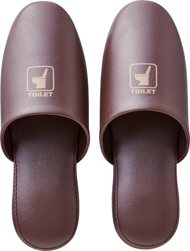シンプルトイレスリッパＬ×５画像