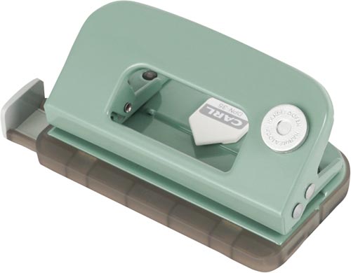 ２穴デコレ・パンチライトグリーン３個画像