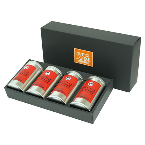 防湿リング缶ギフト箱　１００ｇ×４本入画像