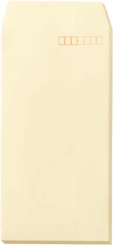 カラークラフト封筒　長３　クリーム　１００枚　１０画像