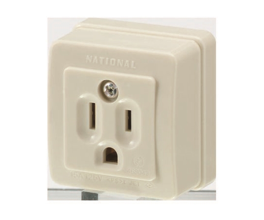 電源コネクタ ソケット 15A 125 V ac 米国 日本 NEMA 5 - 15R