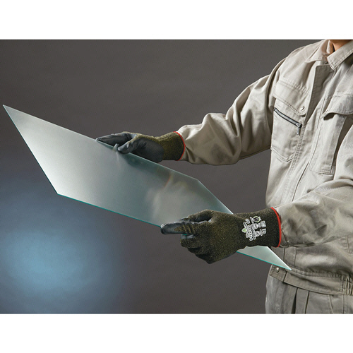 耐切創背抜き手袋 S-TEX 581 XL ﾌﾞﾗｯｸ 1双