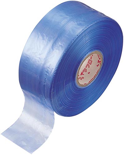 荷造りひも　レコード巻　青　５００ｍ　１巻