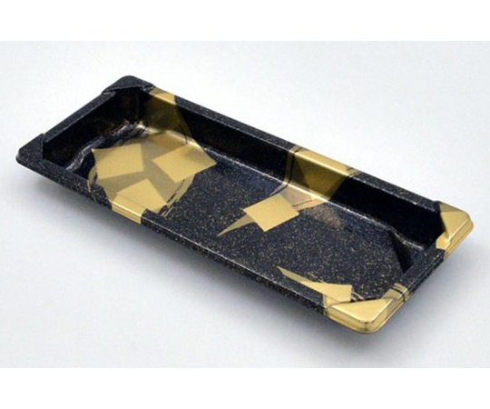 寿司容器 CF寿司容器L巻き寿司 金砂子 本体 1500枚画像