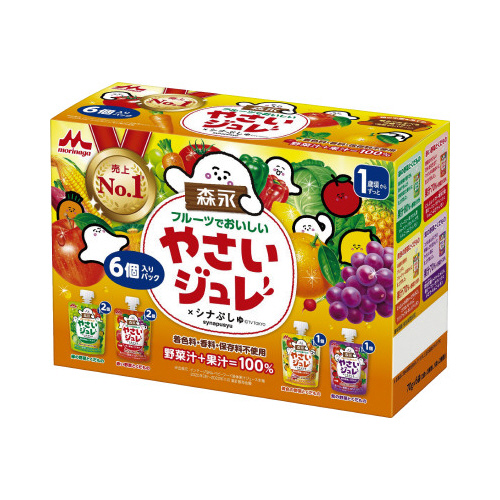 フルーツでおいしいやさいジュレ７０ｇ×６個画像