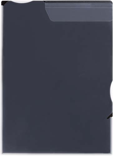 スーパーハードホルダー（マチ付）Ａ４　黒　５枚画像