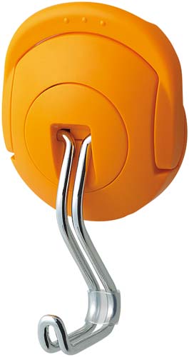 超強力マグネットフック〈タフピタ〉１０ｋｇ　橙×３