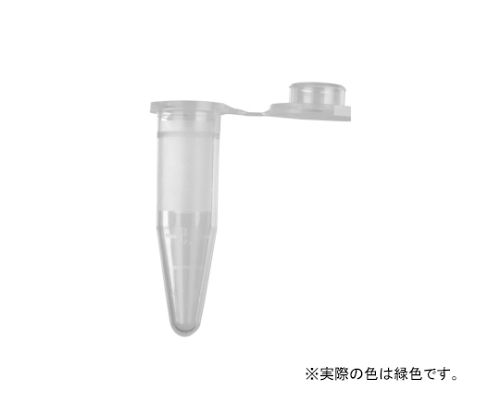 1.5mL スナップロックマイクロチューブ 緑色 1ケース（500個×10パック入）画像