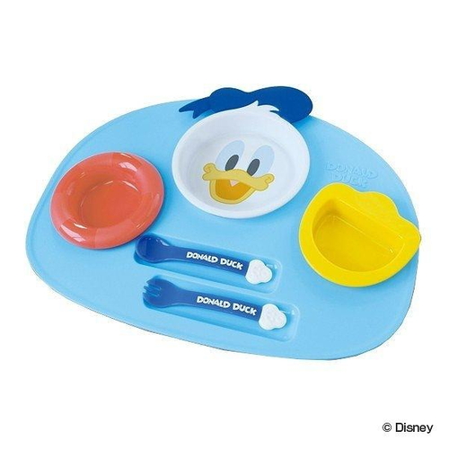 ランチプレート ベビー食器 セット ドナルドダック 食器 子供画像