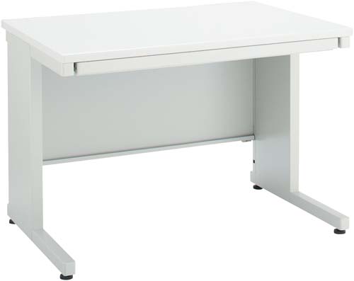 インベント平机奥行７００幅１０００ホワイト脚ＷＨ画像