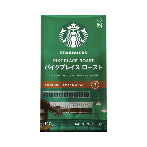 スタバレギュラー粉パイクプレイスロースト１４０ｇ画像