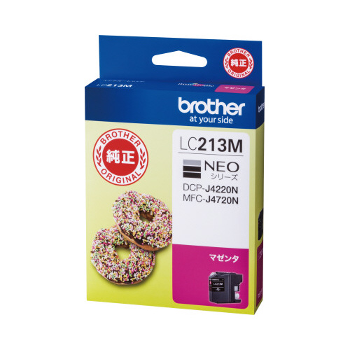 純正インク　ＬＣ２１３Ｍ　マゼンタ画像