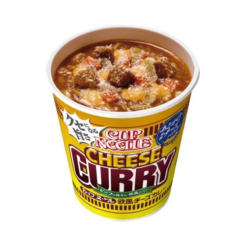 カップヌードル　欧風チーズカレー画像
