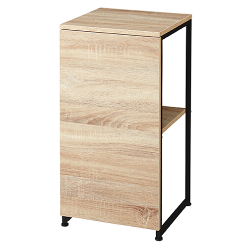 COZY INTERIORS 電話台 ﾌﾞﾗｯｸ&ﾀﾞﾒｰｼﾞﾅﾁｭﾗﾙｳｯﾄﾞ 1台