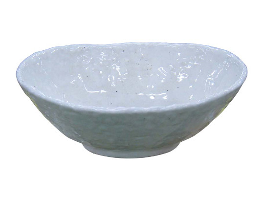 モダンホワイト 楕円鉢 小（172×124）画像
