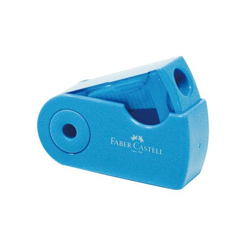 ファーバーカステル　鉛筆削り（角型ミニ）　ブルー画像