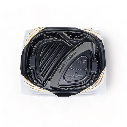 シーピー化成 弁当容器 CBFNビルト11-2 ソアBW 本体画像