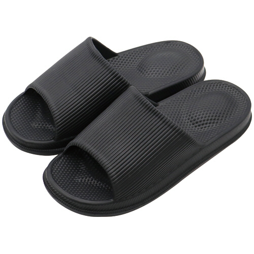 ｼｬﾜｰｻﾝﾀﾞﾙ ﾌﾞﾗｯｸ L 1足画像