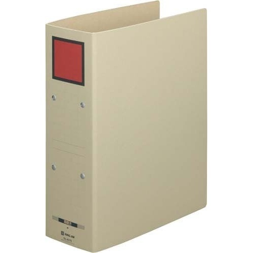 保存Ｆ　ドッチ（両開き）Ａ４縦背幅９４ｍｍ赤３冊画像