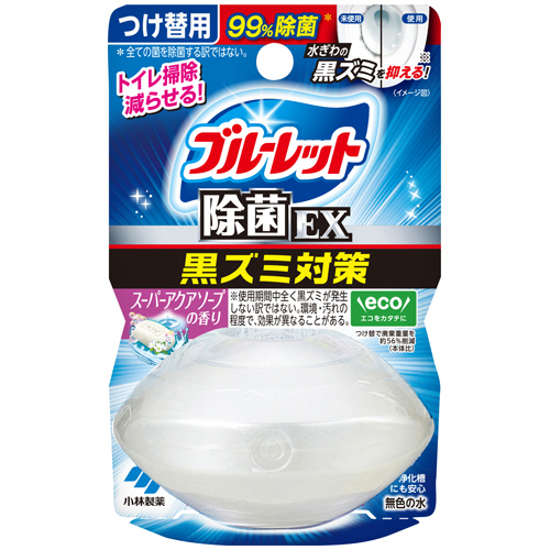 液体ﾌﾞﾙｰﾚｯﾄおくだけ 除菌EX ｽｰﾊﾟｰｱｸｱｿｰﾌﾟ 付替用 67mL 1個