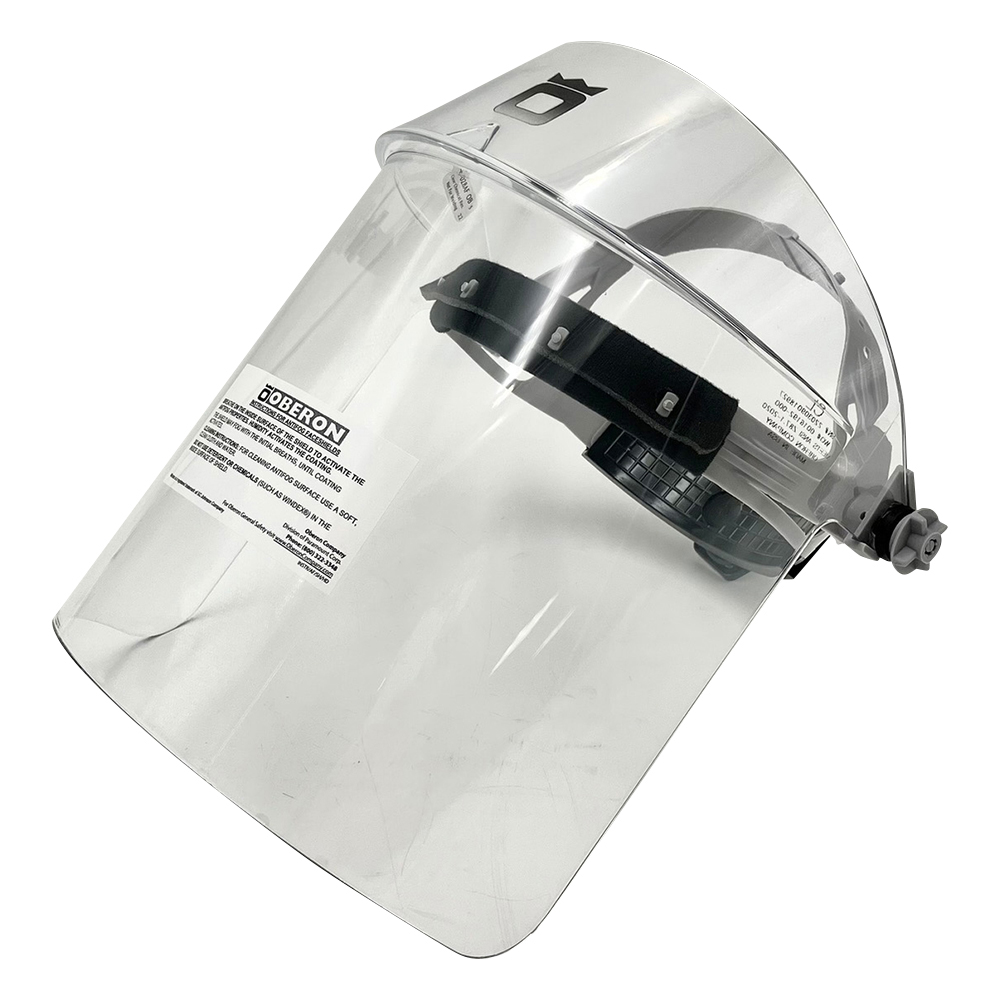 保護面　上面ガード 防曇加工　（耐薬）