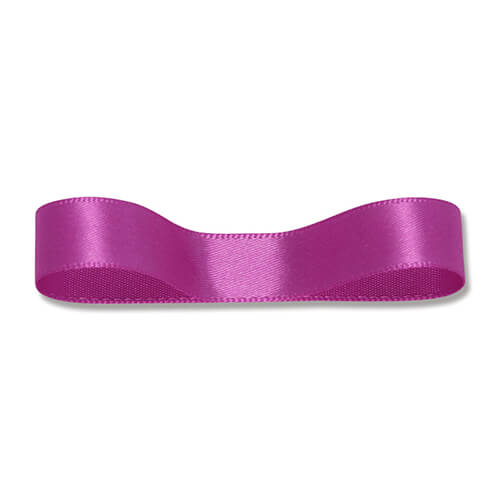 HEIKO シングルサテンリボン 12mm幅×20m巻 赤紫画像