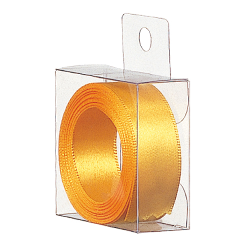 カットサテンリボンイエロー画像