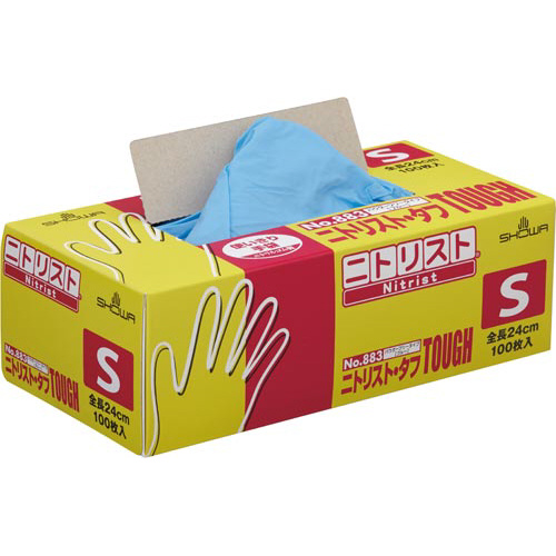 ニトリスト・タフ１００枚入　ブルー　Ｓ　１箱画像