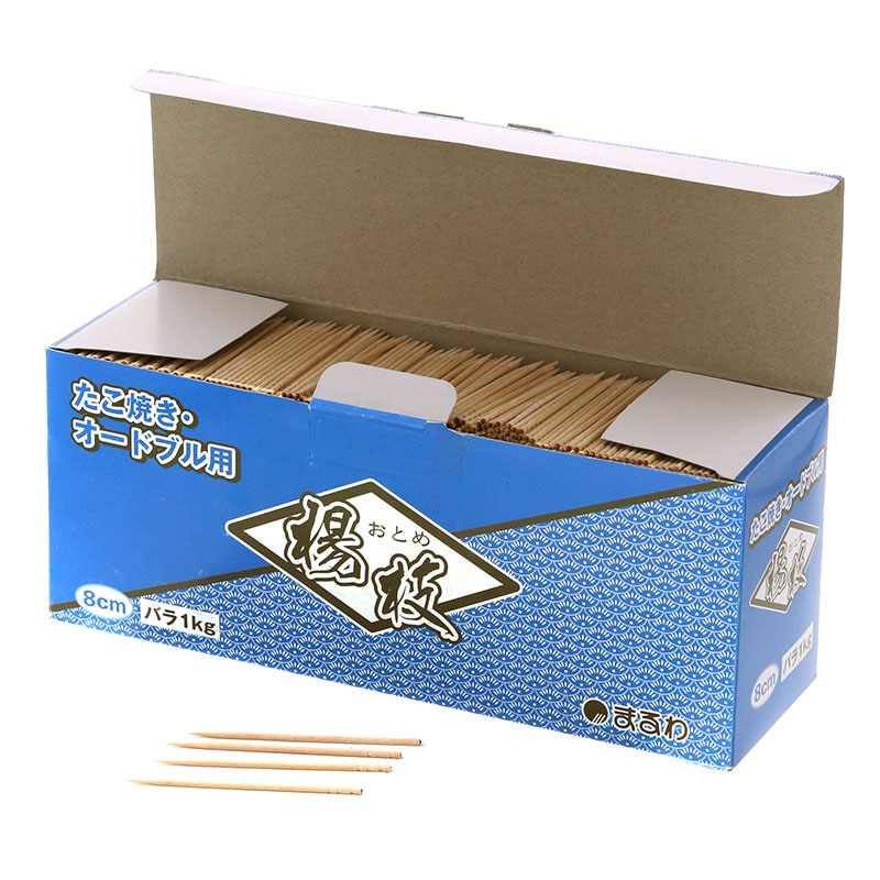 おとめ楊枝　１ｋｇ　８ｃｍ　たこ焼用画像