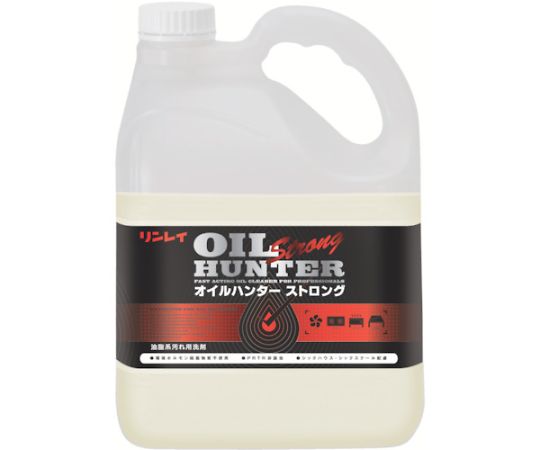油脂汚れ用強力洗剤 オイルハンターストロング4L エコボトル画像