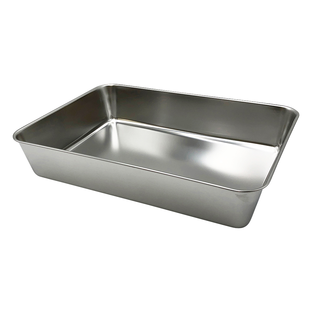 ステンレス角型バット　（582×421×112mm)　1枚　3枚取画像