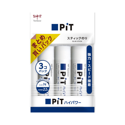 スティックのりピットハイパワーＮ　３ＰパックＸ５画像