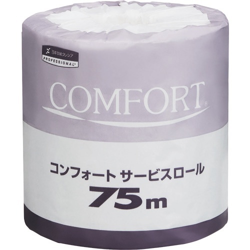 ｺﾝﾌｫｰﾄｻｰﾋﾞｽﾛｰﾙ 75m 1ｹｰｽ(80ﾛｰﾙ)画像