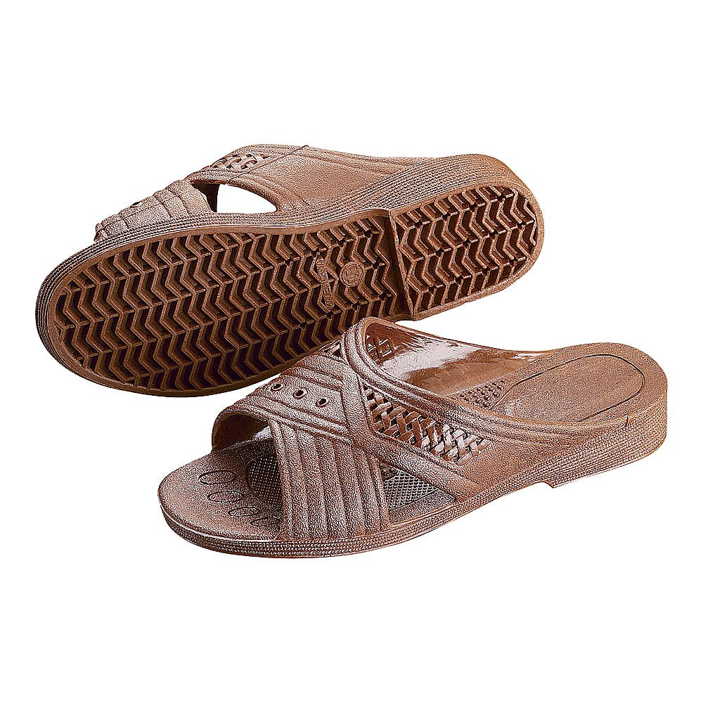 紳士シャワーサンダル　前あき　M　チョコ画像