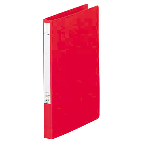 ﾊﾟﾝﾁﾚｽﾌｧｲﾙ(HEAVY DUTY) A4ﾀﾃ 160枚収容 背幅25mm 赤 1冊画像